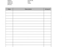 97 Standard Invoice Blank Form in Word with Invoice Blank Form