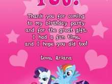 97 Visiting My Little Pony Thank You Card Template in Photoshop by My Little Pony Thank You Card Template