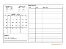 98 Adding Daily Calendar Template With Notes Section Formating with Daily Calendar Template With Notes Section