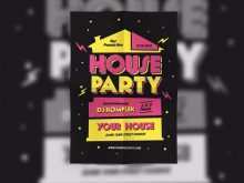 98 Adding House Party Flyer Template in Word with House Party Flyer Template