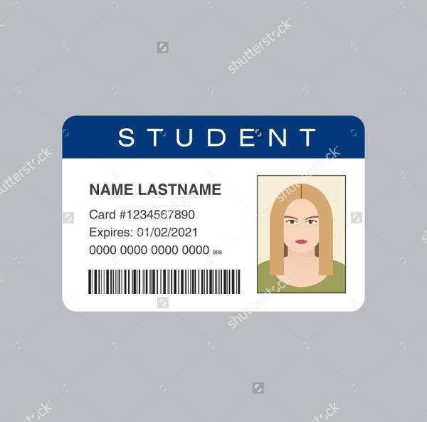 98 Adding Student I Card Template For Free by Student I Card Template