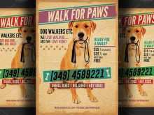 98 Best Dog Walking Flyers Templates Formating with Dog Walking Flyers Templates