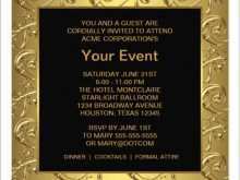 98 Blank Invitation Card Event Template With Stunning Design with Invitation Card Event Template