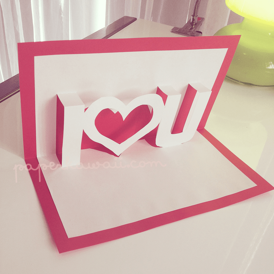 21 Blank Pop Up Card Template Love Download with Pop Up Card Inside I Love You Pop Up Card Template