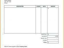 98 Create Blank Electrical Invoice Template Templates by Blank Electrical Invoice Template