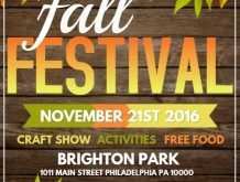 98 Create Fall Festival Flyer Templates Free With Stunning Design for Fall Festival Flyer Templates Free