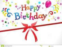 98 Create Happy Birthday Card Templates Word PSD File with Happy Birthday Card Templates Word