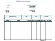 98 Create Sample Hotel Invoice Template for Ms Word with Sample Hotel Invoice Template