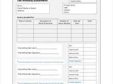 98 Create Tax Invoice Statement Template Free Formating by Tax Invoice Statement Template Free