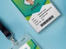 98 Creating Id Card Template Green For Free for Id Card Template Green
