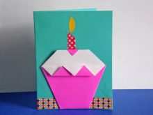 98 Creative Origami Birthday Card Template Photo by Origami Birthday Card Template