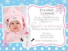 98 Customize 1 Year Old Birthday Card Template Maker for 1 Year Old Birthday Card Template