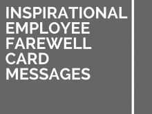 Farewell Card Templates Nz