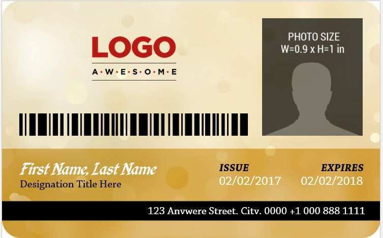 Id Card Template For Publisher Cards Design Templates