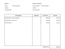 98 Customize Our Free Simple Blank Invoice Template for Ms Word by Simple Blank Invoice Template