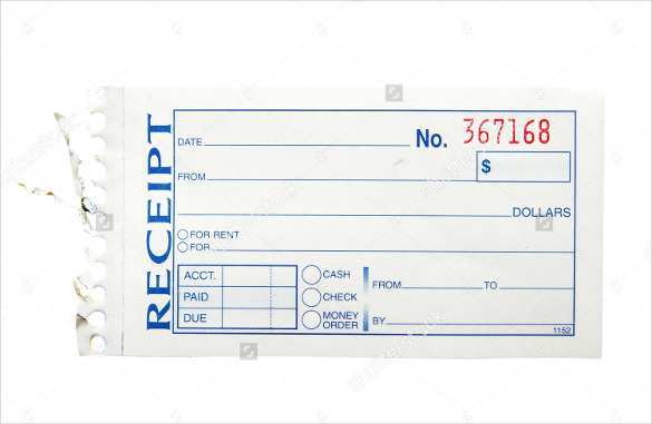 98 Format Blank Receipt Template Pdf Layouts with Blank Receipt Template Pdf