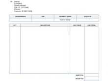 98 Format Tax Invoice Template Word Now with Tax Invoice Template Word