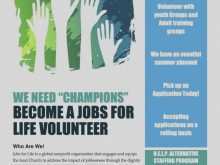 98 Free Free Volunteer Recruitment Flyer Template in Photoshop by Free Volunteer Recruitment Flyer Template