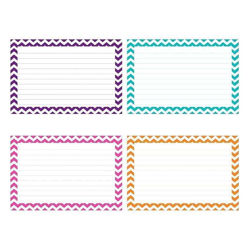 Free Printable 3X5 Index Card Template