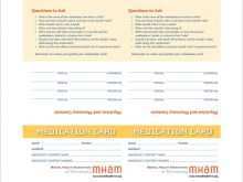 98 Free Printable Drug Card Template Microsoft Word Formating by Drug Card Template Microsoft Word