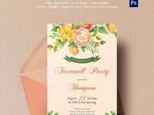 98 Free Printable Farewell Invitation Card Template Word Formating with Farewell Invitation Card Template Word