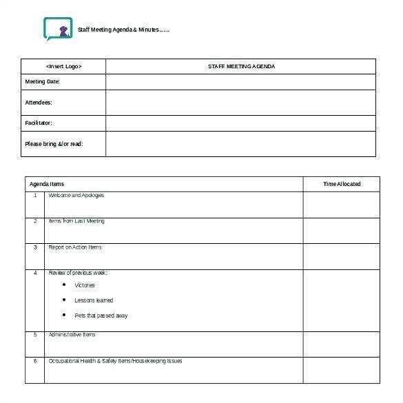 98 Health And Safety Meeting Agenda Template Uk in Word for Health And Safety Meeting Agenda Template Uk