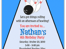 98 How To Create Bowling Party Flyer Template in Photoshop with Bowling Party Flyer Template