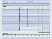 Microsoft Excel Contractor Invoice Template