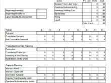 98 How To Create Production Plan Template Free Download by Production Plan Template Free