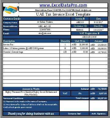 98 How To Create Vat Compliant Invoice Template for Ms Word for Vat Compliant Invoice Template