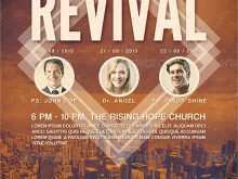 98 Online Church Revival Flyer Template With Stunning Design with Church Revival Flyer Template