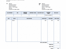 68 printable garage invoice template free maker by garage invoice