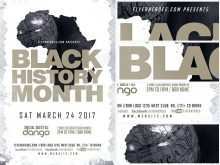 98 Printable Black History Month Flyer Template Templates by Black History Month Flyer Template