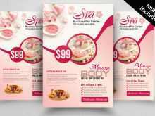 98 Printable Spa Flyer Templates With Stunning Design with Spa Flyer Templates