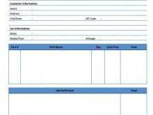 98 Sample Auto Repair Invoice Template Now for Sample Auto Repair Invoice Template