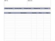 98 Standard Blank Invoice Format Excel Layouts by Blank Invoice Format Excel