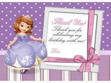 98 Standard Sofia The First Thank You Card Template Now by Sofia The First Thank You Card Template