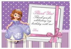 98 Standard Sofia The First Thank You Card Template Now by Sofia The First Thank You Card Template