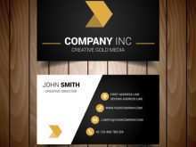 98 The Best Business Card Template Gold Free PSD File by Business Card Template Gold Free