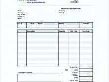 98 The Best Windshield Repair Invoice Template Download for Windshield Repair Invoice Template