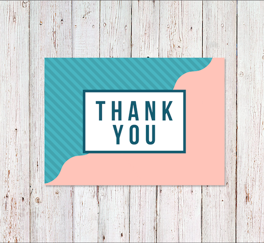 98 Visiting Canva Thank You Card Templates in Word for Canva Thank You Card Templates
