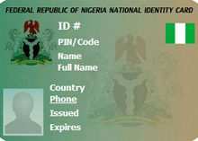 98 Visiting Nigerian National Id Card Template Layouts by Nigerian National Id Card Template