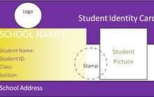 98 Visiting Student Id Card Template Word Download by Student Id Card Template Word