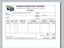 98 Visiting Tax Invoice Format For Transporter Download with Tax Invoice Format For Transporter