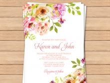98 Wedding Card Templates Pdf For Free with Wedding Card Templates Pdf