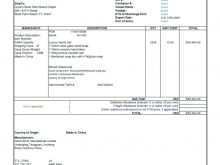 99 Adding Blank Commercial Invoice Template For Free for Blank Commercial Invoice Template