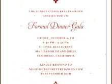 Holiday Party Agenda Template