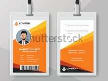 99 Adding Orange Id Card Template for Ms Word by Orange Id Card Template