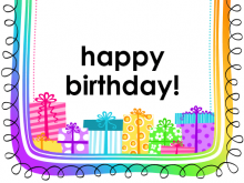 99 Blank Birthday Card Template Half Fold in Photoshop with Birthday Card Template Half Fold