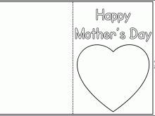 99 Blank Mother S Day Card Template Formating with Mother S Day Card Template